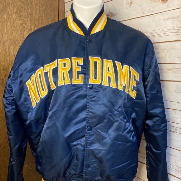 Vintage Other - Norte Dame vintage Starter jacket, large